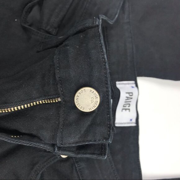 PAIGE black peg skinny pants - Picture 4 of 4